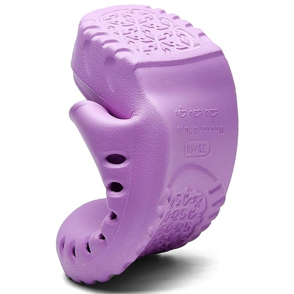 New Violet Unisex Garden Clog Sandals - Picture 6 of 7